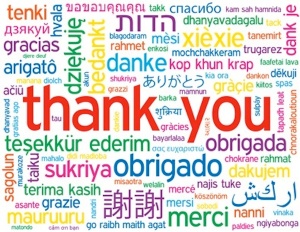 THANK YOU Tag Cloud (card thanks greetings gratitude welcome)